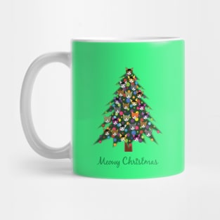 Meowy Christmas Mug